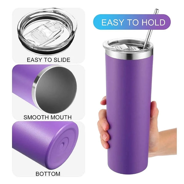 20 Oz Sublimation Skinny Stainless Steel Tumbler
