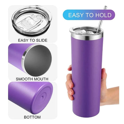 20 Oz Sublimation Skinny Stainless Steel Tumbler