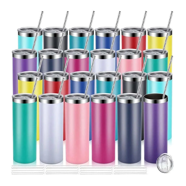 20 Oz Sublimation Skinny Stainless Steel Tumbler