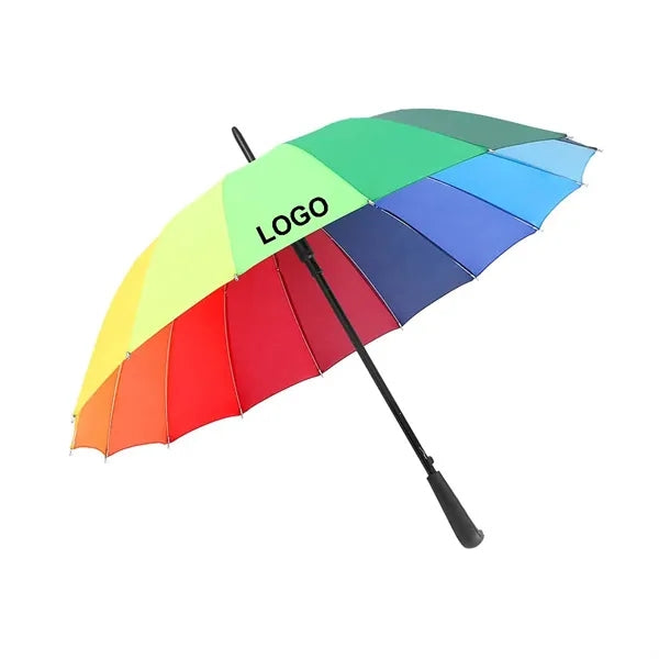 44" Arc Rainbow Umbrella