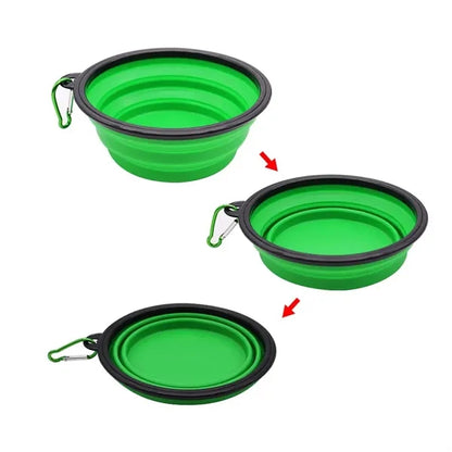 Silicone Collapsible Pet Bowl