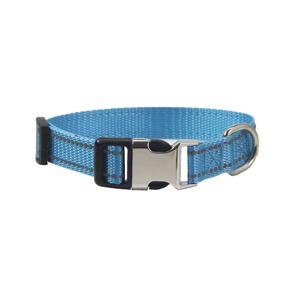 Dog Collar with Metal Buckle