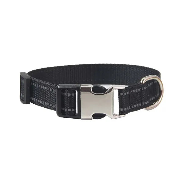 Dog Collar with Metal Buckle