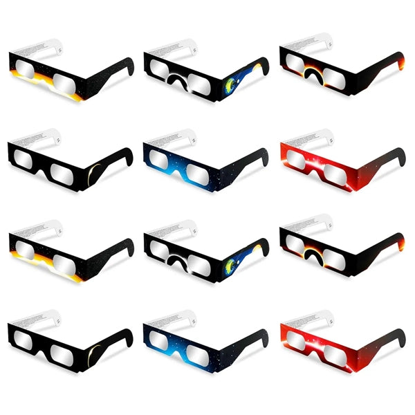 Customizable Paper Total Solar Eclipse Glasses