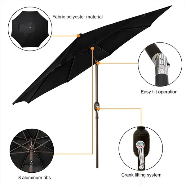 Shakeable Head Patio Umbrella