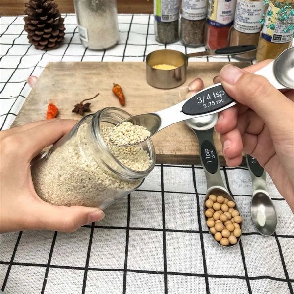 Stainless Steel Magnetic Measuring Spoons