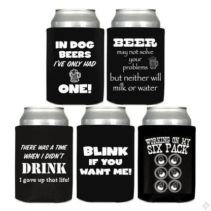 Foam and Neoprene Can Cooler Holder