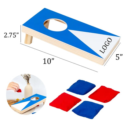 Wooden Mini Cornhole Set