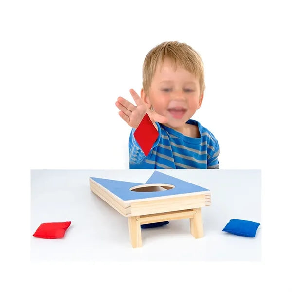 Wooden Mini Cornhole Set