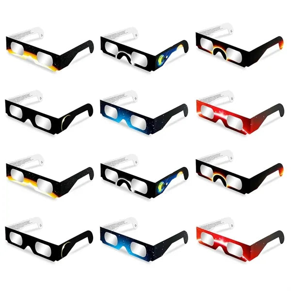 Customizable Paper Total Solar Eclipse Glasses
