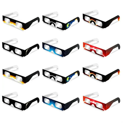 Customizable Paper Total Solar Eclipse Glasses