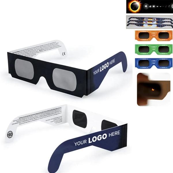 Customizable Paper Total Solar Eclipse Glasses