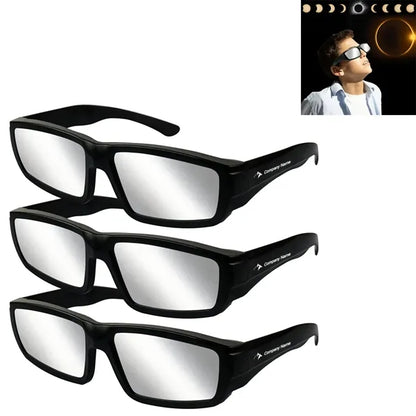Customizable Plastic Total Solar Eclipse Glasses