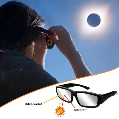 Customizable Plastic Total Solar Eclipse Glasses