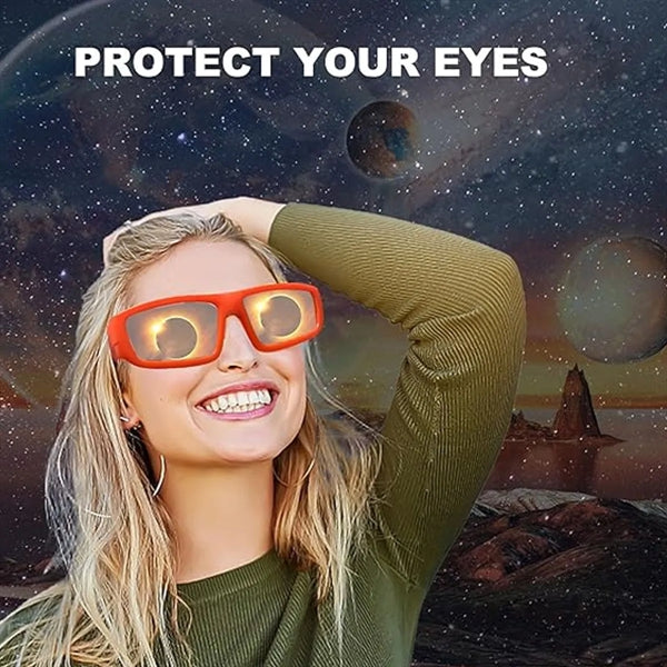Customizable Plastic Total Solar Eclipse Glasses