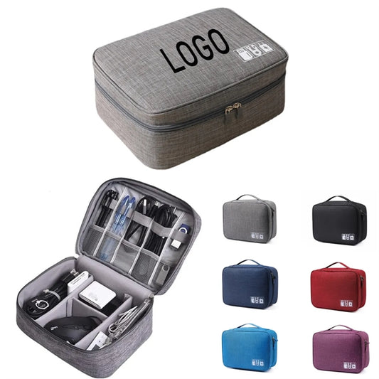 Travel Electronics Organizer Bag