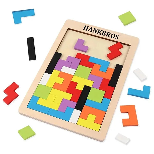 Wooden Blocks Puzzle for Kids