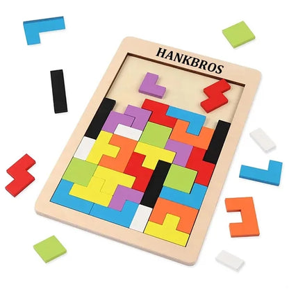 Wooden Blocks Puzzle for Kids
