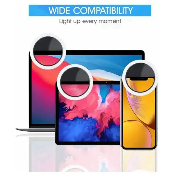 Selfie  Clip-On Phone Ring Light