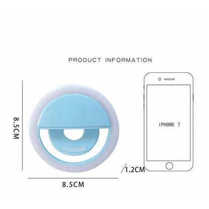 Selfie  Clip-On Phone Ring Light