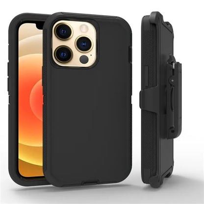 iPhone 13 Series Rugged Case with Belt Clip