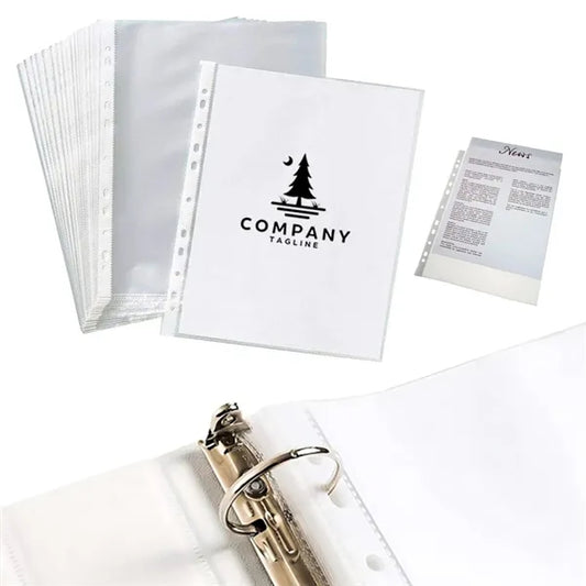 A4 Punched Pocket Folder