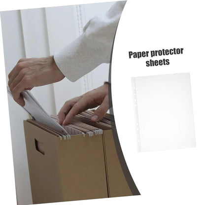 A4 Punched Pocket Folder