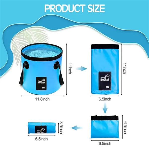 Outdoor Convenient Collapsible Bucket