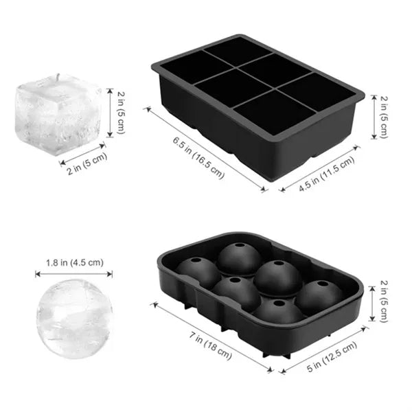 Silicone Ice Cube Trays
