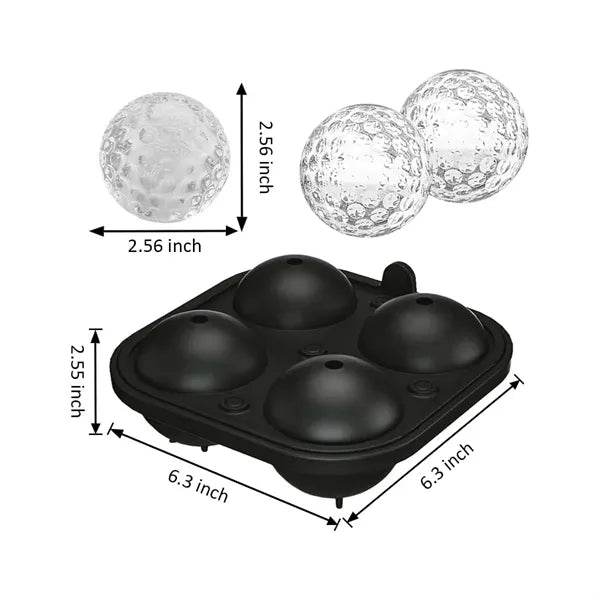 Golf Ball Shaped Ice Cube Tray