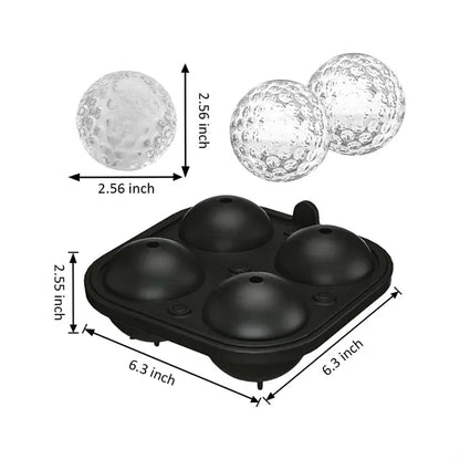 Golf Ball Shaped Ice Cube Tray