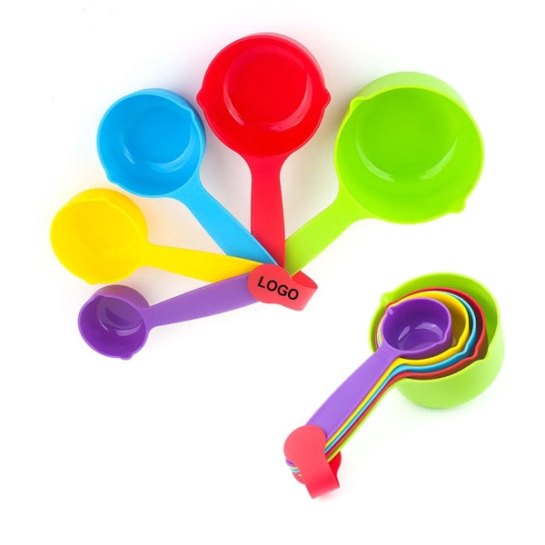 Rainbow Measuring Spoon 5 Piece Set