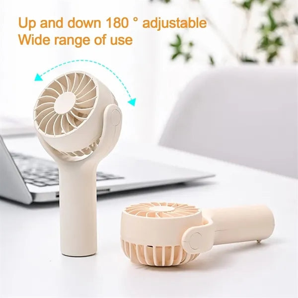 Portable Handheld Fan With Lanyard