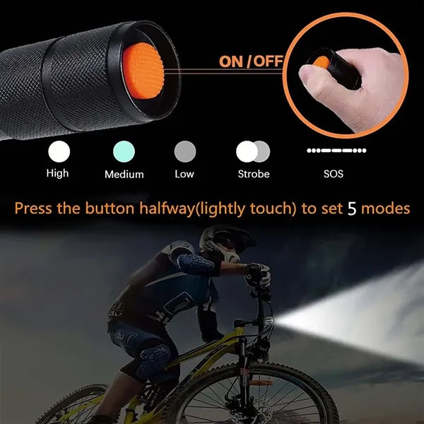 Tactical Flashlights with High Lumens