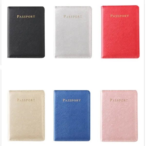 Portable Travel PU Organizer Passport Storage Wallet
