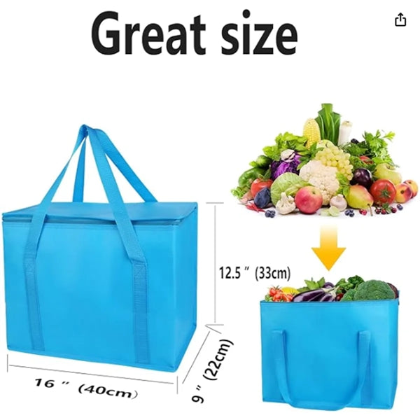Portable Multi-Function Foldable Insulated Lunch Cooler Bag