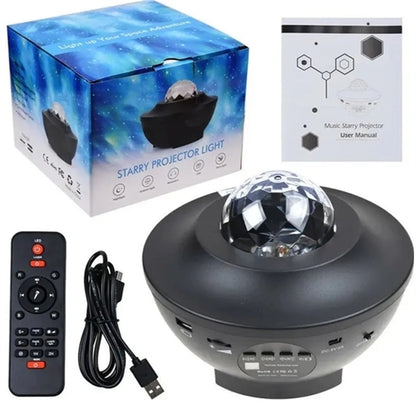 Colorful LED Music Galaxy Light Projector