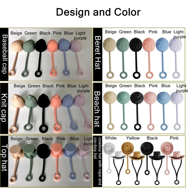 Silicone Straw Covers