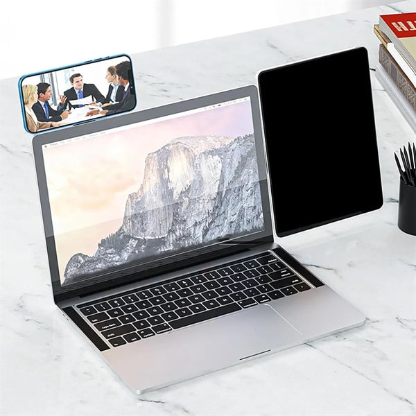 Portable Magnetic Laptop Phone Holder