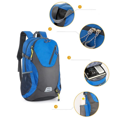 Lightweight Packable Waterproof Travel Hiking Backpack Bag