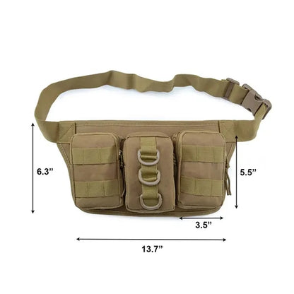 Tactical Waist Fanny Pack Bag