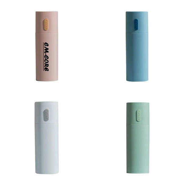 Submarine Style Portable Toothbrush Travel Case