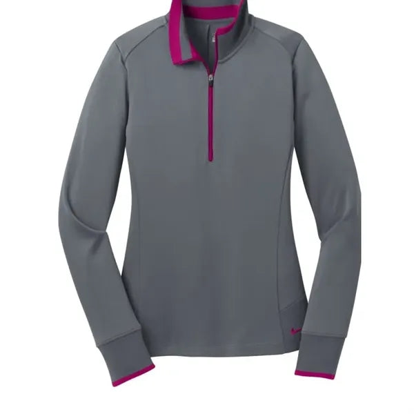 Nike Ladies Dri-FIT 1/2-Zip Cover-Up.