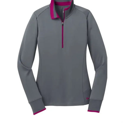 Nike Ladies Dri-FIT 1/2-Zip Cover-Up.