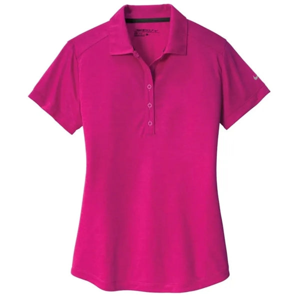 Nike Ladies Dri-FIT Crosshatch Polo.