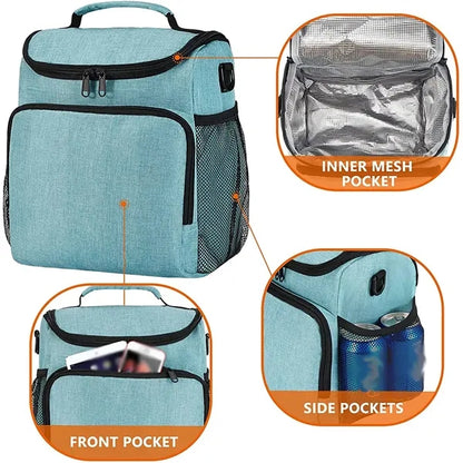 Multi-Functional Portable Storage Picnic Lunch Bag