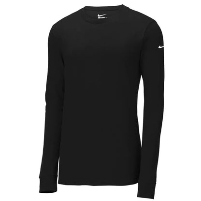 Nike Dri-FIT Cotton/Poly Long Sleeve Tee.