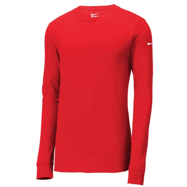 Nike Dri-FIT Cotton/Poly Long Sleeve Tee.