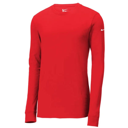 Nike Dri-FIT Cotton/Poly Long Sleeve Tee.