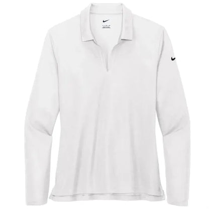 Nike Ladies Dri-FIT Micro Pique 2.0 Long Sleeve Polo